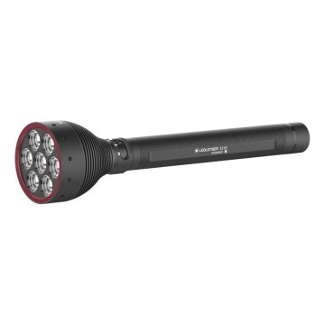 Ledlenser X21R - Linterna recargable LED regulable, 5000 mAh, IP54, 5000 lm, 40 h de autonomía