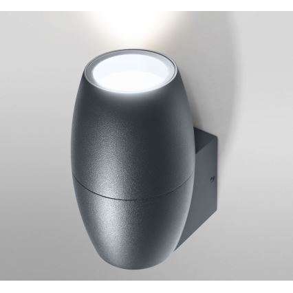 Ledvance - Aplique de exterior CANNON 1xGU10/35W/230V IP44