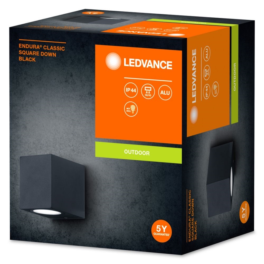 Ledvance - Aplique de exterior ENDURA CLASSIC 1xGU10/35W/230V IP44