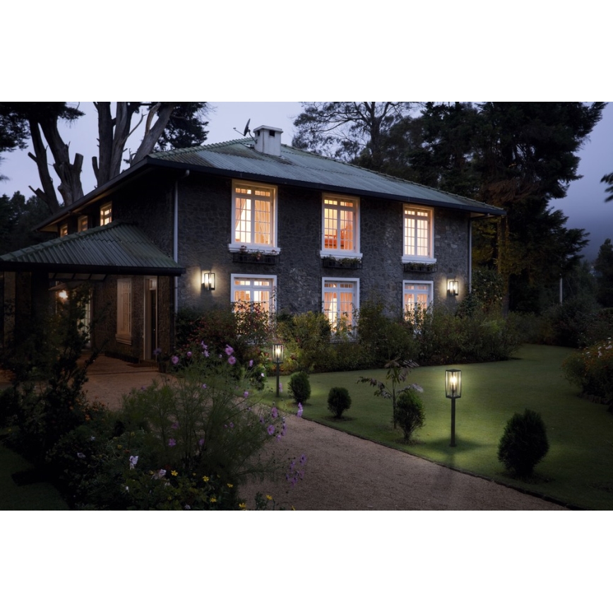 Ledvance - Aplique de exterior FRAME 1xE27/60W/230V IP44