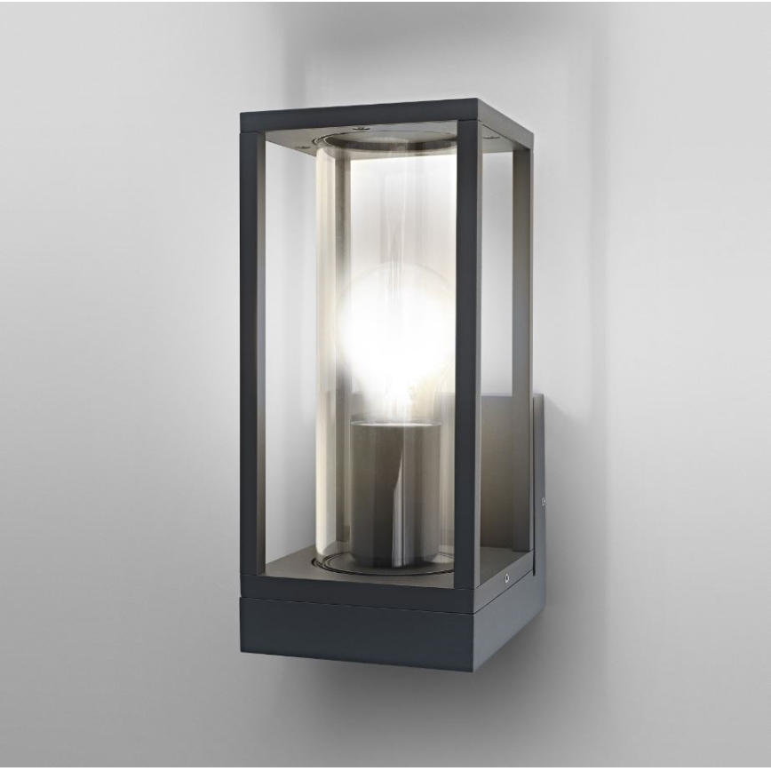 Ledvance - Aplique de exterior FRAME 1xE27/60W/230V IP44