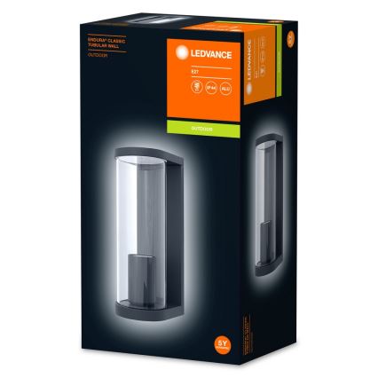 Ledvance - Aplique de exterior TUBULAR 1xE27/60W/230V IP44