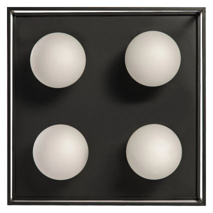 Ledvance - Aplique de pared exterior DECOR SQUARE 4xG9/28W/230V IP44