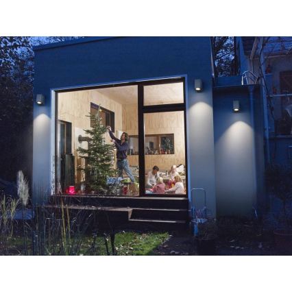 Ledvance - Aplique de pared para exterior ENDURA CLASSIC 1xGU10/35W/230V IP44 gris