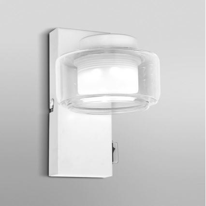 Ledvance - Aplique LED de baño ORBIS FLAME LED/5,5W/230V 3000/4000K IP44 blanco