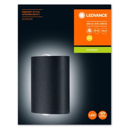 Ledvance - Aplique LED para exterior ENDURA LED/6W/230V