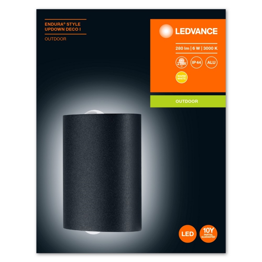 Ledvance - Aplique LED para exterior ENDURA LED/6W/230V