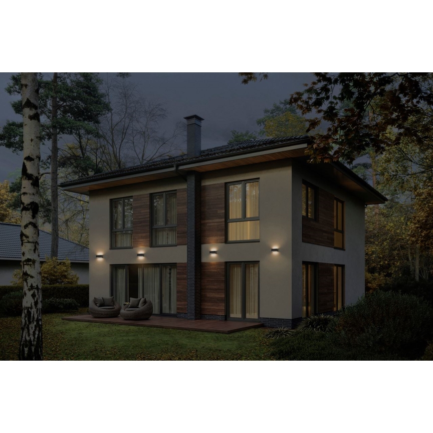 Ledvance - Aplique LED para exterior ENDURA STYLE IDRI 2xLED/6,25W/230V IP65