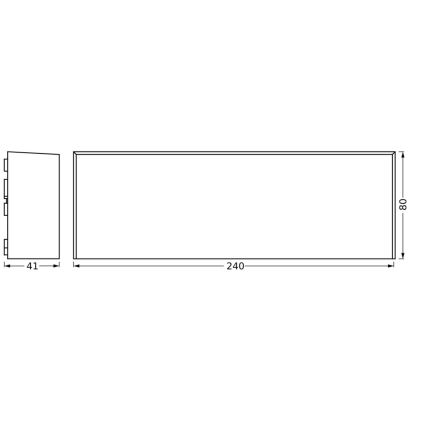 Ledvance - Aplique LED para exterior ENDURA STYLE IVO LED/6,5W/230V IP65