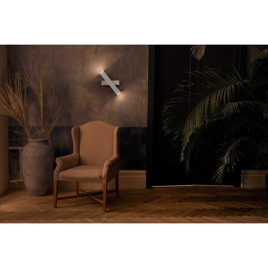 Ledvance - Aplique LED regulable SMART+ CROSS 2xLED/6W/230V 3000-6500K Wi-Fi