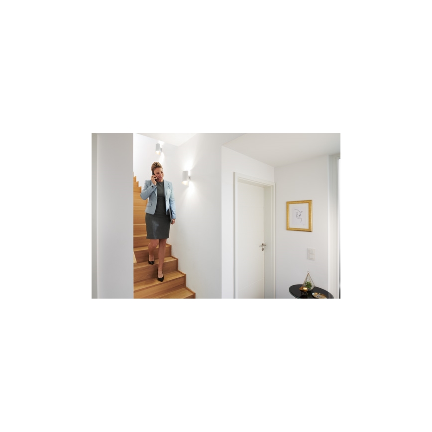 Ledvance - Aplique LED regulable SMART+ TWIST LED/12W/230V 3000-6500K Wi-Fi blanco