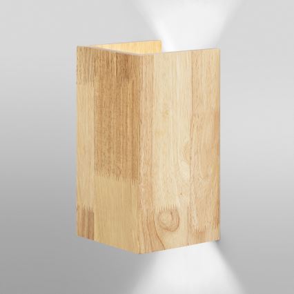 Ledvance - Aplique LED regulable SMART+ WOOD LED/12W/230V 3000-6500K Wi-Fi