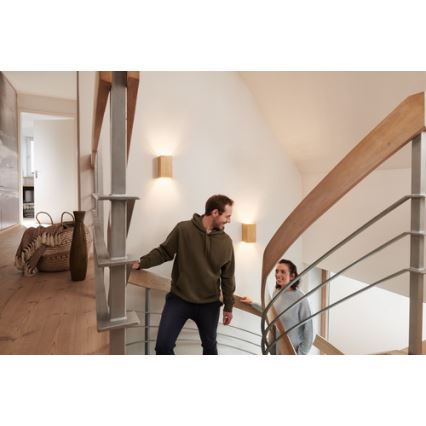 Ledvance - Aplique LED regulable SMART+ WOOD LED/7W/230V 3000-6500K Wi-Fi