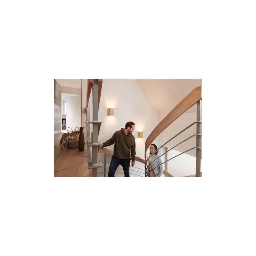Ledvance - Aplique LED regulable SMART+ WOOD LED/7W/230V 3000-6500K Wi-Fi