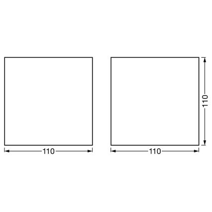 Ledvance - Aplique LED regulable SMART+ WOOD LED/7W/230V 3000-6500K Wi-Fi