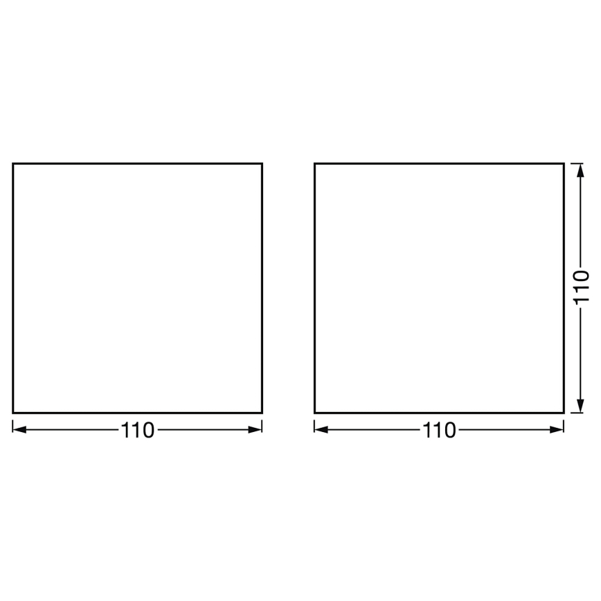 Ledvance - Aplique LED regulable SMART+ WOOD LED/7W/230V 3000-6500K Wi-Fi
