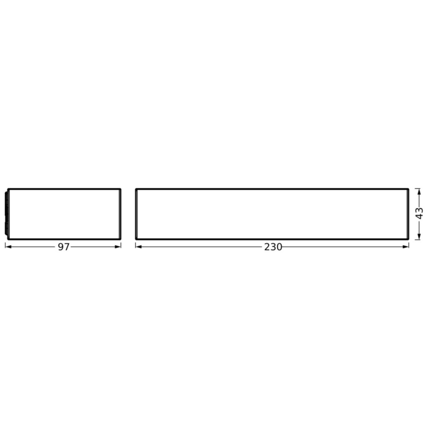 Ledvance - Aplique LED solar con sensor ENDURA SOLAR LED/6W/4,2V 3000 mAh IP65