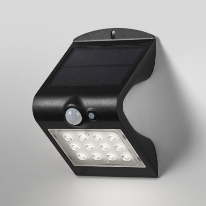 Ledvance - Aplique LED solar con sensor MARIPOSA LED/1,5W/3,7V 1200 mAh IP65