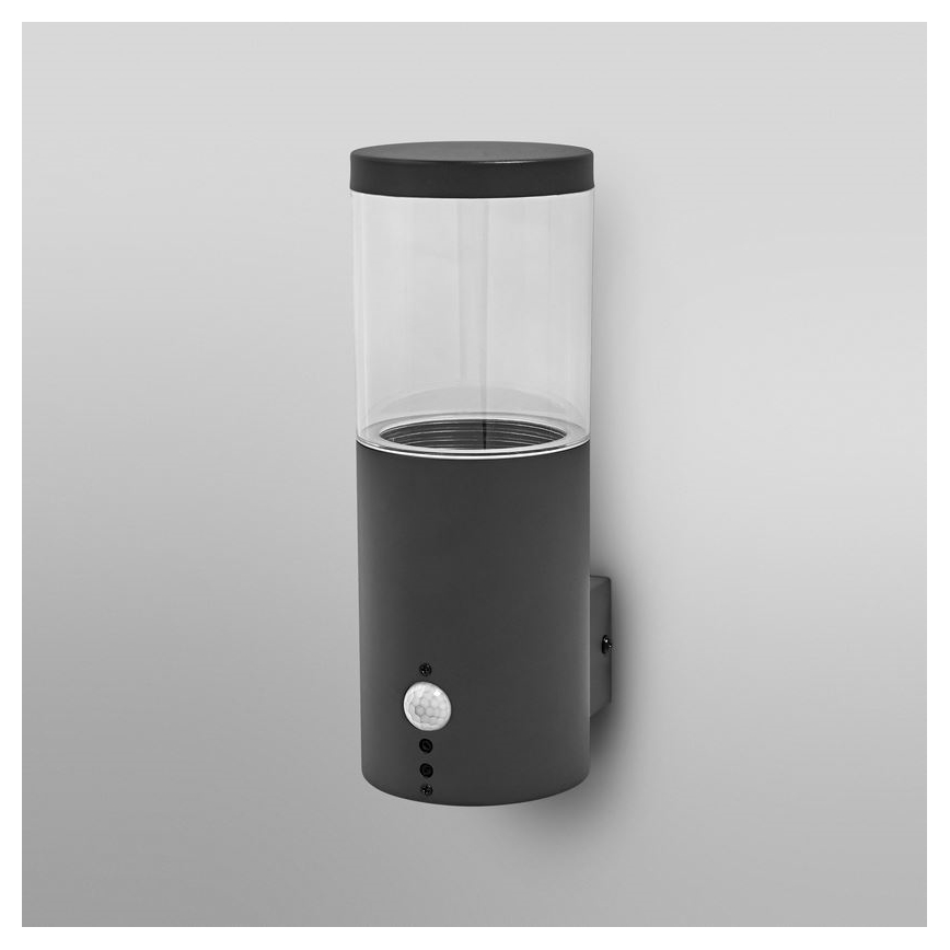 Ledvance - Aplique para exterior con sensor EBRO 1xE27/20W/230V IP44