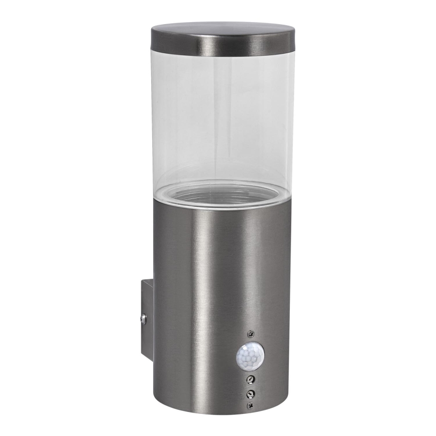 Ledvance - Aplique para exterior con sensor EBRO 1xE27/20W/230V IP44