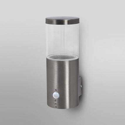 Ledvance - Aplique para exterior con sensor EBRO 1xE27/20W/230V IP44