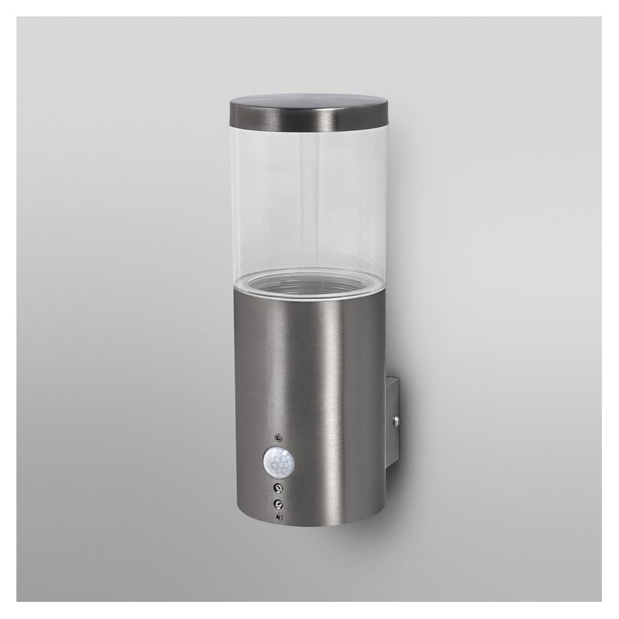 Ledvance - Aplique para exterior con sensor EBRO 1xE27/20W/230V IP44