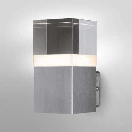 Ledvance - Aplique para exterior LED CRYSTAL 1xLED/4,5W/230V IP44