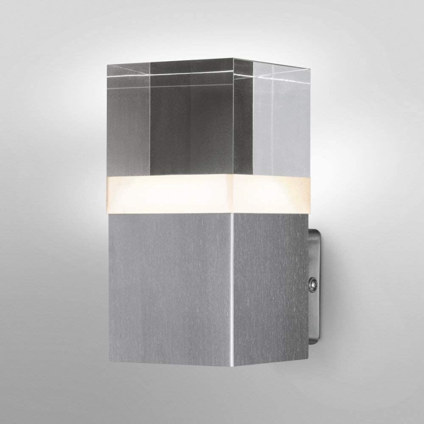 Ledvance - Aplique para exterior LED CRYSTAL 1xLED/4,5W/230V IP44