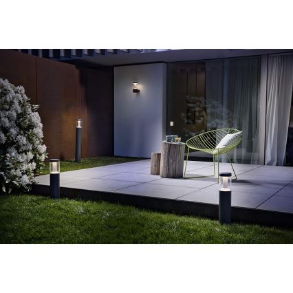 Ledvance - Aplique para exterior LED LANTERN 1xLED/12W/230V IP44