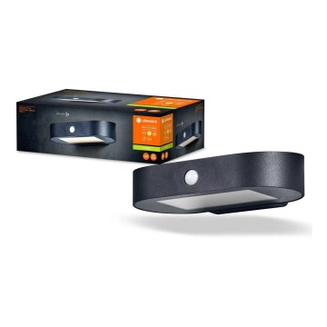 Ledvance - Aplique solar LED con sensor de movimiento y crepúsculo ENDURA STYLE LED/4W/3,7V 2000 mAh IP44