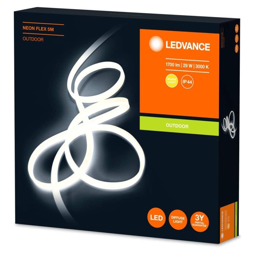 Ledvance - Cinta LED para exteriores FLEX 5m LED/29W/230V IP44