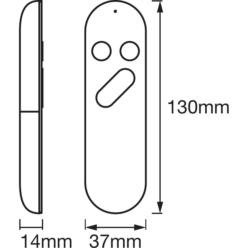 Ledvance - Control remoto SMART+ 2xAAA Wi-Fi