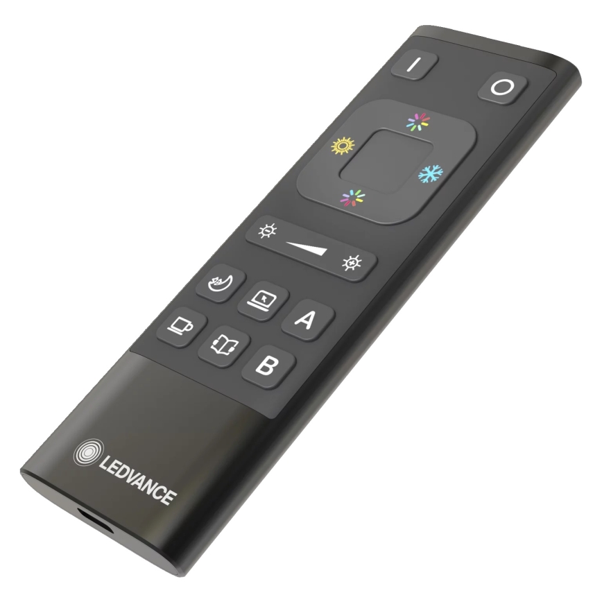 Ledvance - Control remoto SMART+ Wi-Fi 6600 mAh negro