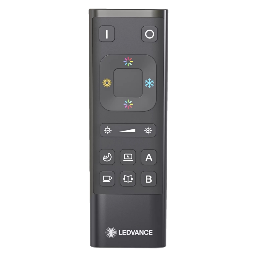 Ledvance - Control remoto SMART+ Wi-Fi 6600 mAh negro