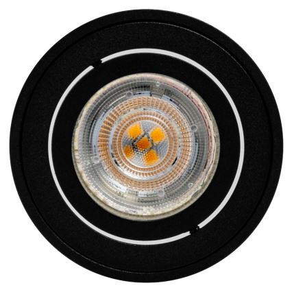 Ledvance - Foco SPOT 1xGU10/7W/230V negro