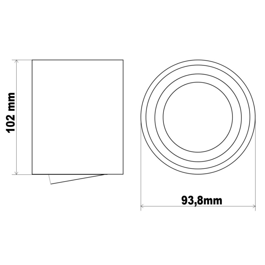 Ledvance - Foco TUBA 1xGU10/50W/230V
