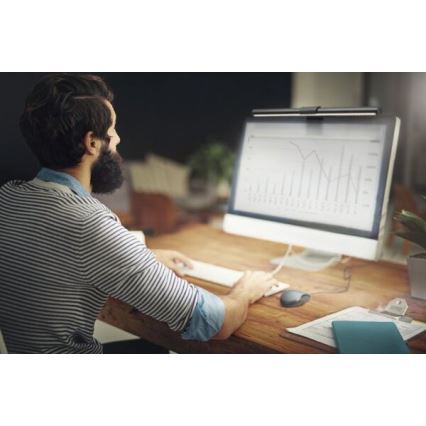 Ledvance - Iluminación LED regulable para monitor SUN@HOME LED/2,5W/5V 2200-5000K CRI 95 Wi-Fi