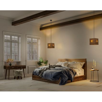 Ledvance - Lámpara colgante DECOR CARDBOARD 1xE27/15W/230V 25x25 cm