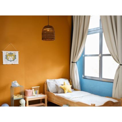 Ledvance - Lámpara colgante DECOR CARDBOARD 1xE27/15W/230V diá. 25 cm