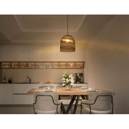 Ledvance - Lámpara colgante DECOR CARDBOARD 1xE27/15W/230V diá. 25 cm