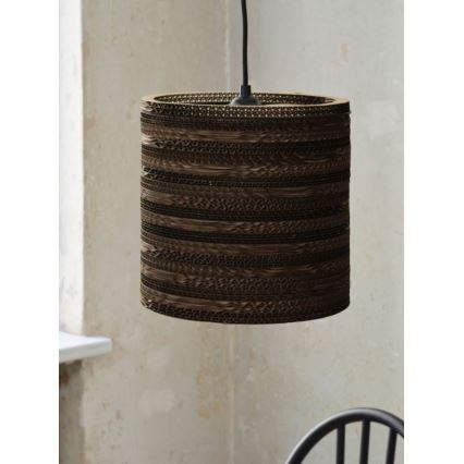Ledvance - Lámpara colgante DECOR CARDBOARD 1xE27/15W/230V diá. 25 cm