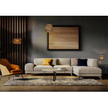 Ledvance - Lámpara colgante DECOR CARDBOARD 1xE27/15W/230V diá. 25 cm