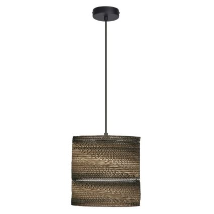 Ledvance - Lámpara colgante DECOR CARDBOARD 1xE27/15W/230V diá. 25 cm