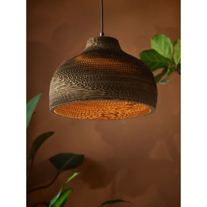 Ledvance - Lámpara colgante DECOR CARDBOARD 1xE27/15W/230V diá. 36 cm