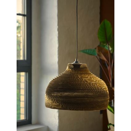 Ledvance - Lámpara colgante DECOR CARDBOARD 1xE27/15W/230V diá. 36 cm