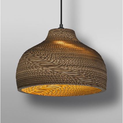 Ledvance - Lámpara colgante DECOR CARDBOARD 1xE27/15W/230V diá. 36 cm