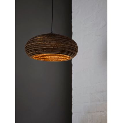 Ledvance - Lámpara colgante DECOR CARDBOARD 1xE27/15W/230V diá. 40 cm