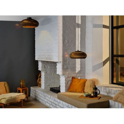 Ledvance - Lámpara colgante DECOR CARDBOARD 1xE27/15W/230V diá. 40 cm