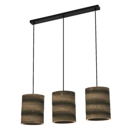 Ledvance - Lámpara colgante DECOR CARDBOARD 3xE27/15W/230V