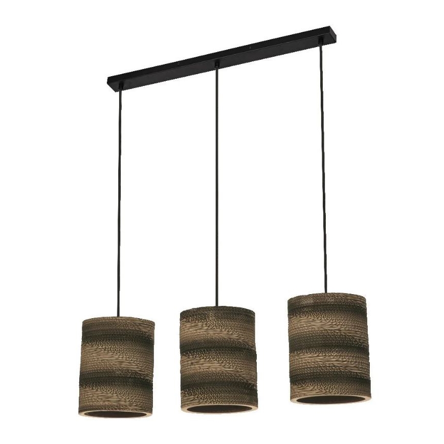 Ledvance - Lámpara colgante DECOR CARDBOARD 3xE27/15W/230V